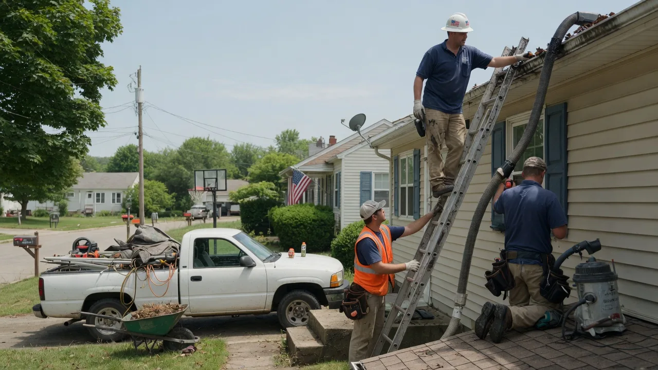 Gutter Installation in Webbville, KY near me